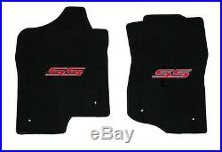 NEW! 2007-2009 Trailblazer Floor Mats Black Carpet Embroidered SS Logo Red all 3