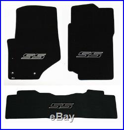 NEW! 2007-2009 Trailblazer Floor Mats Black Carpet Embroidered SS Logo on all 3