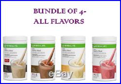 NEW 4X Herbalife Formula 1 Healthy Meal Nutritional Shake Mix- ALL FLAVORS! US