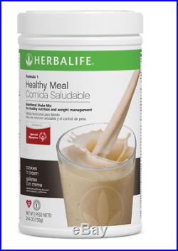 NEW 4X Herbalife Formula 1 Healthy Meal Nutritional Shake Mix- ALL FLAVORS! US