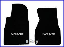 NEW! Black FLOOR MATS 2004-2008 PONTIAC Grand Prix GXP Embroidered Logo on all 4