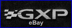 NEW! Black FLOOR MATS 2004-2008 PONTIAC Grand Prix GXP Embroidered Logo on all 4