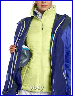 NEW Columbia 3 In 1 Womens Small Interchange Ski Jacket Waterproof Raincoat Tech