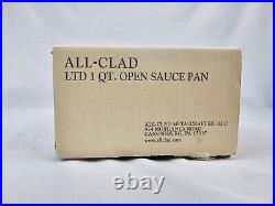 NEW IN BOX Vintage ALL-CLAD LTD 1 Quart Open Sauce Pan (No Lid)