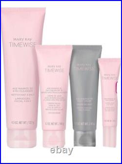NEW MARY KAY TimeWise Age Minimize 3D Miracle Set Normal To Dry Skin SPF 30