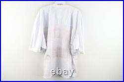 NOS Vintage 90s Champion Mens XL Ohio State University Football Jersey White USA