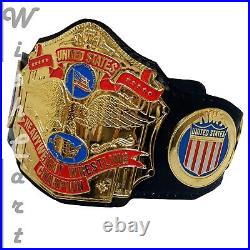 NWA United States Heavyweight Championship Belt Legacy of Wrestling in Brass