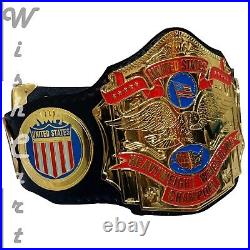 NWA United States Heavyweight Championship Belt Legacy of Wrestling in Brass