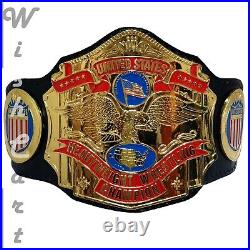 NWA United States Heavyweight Championship Belt Legacy of Wrestling in Brass