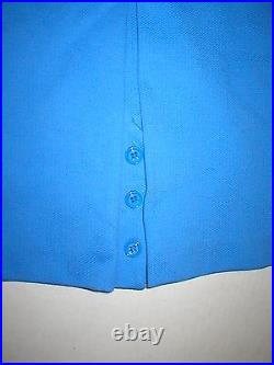 NWT $348 Worth New York 4 Womens Skirt Cornflower Blue Bright Textured USA Work