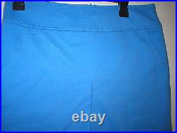 NWT $348 Worth New York 4 Womens Skirt Cornflower Blue Bright Textured USA Work