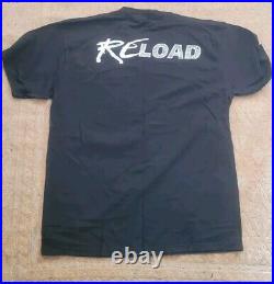 Never Worn Vtg 1997 Metallica Reload Tour T-Shirt Size XL
