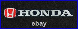 New! 2006 2020 Honda Civic Custom Carpet Floor Mats Set Embroidered Logo All