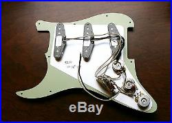 New Fender Loaded Strat Pickguard Custom Shop Abby 69 All Aged Cream Made in USA