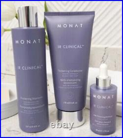 New Monat IR Clinical System Thickening Shampoo Conditioner Treatment- Serum