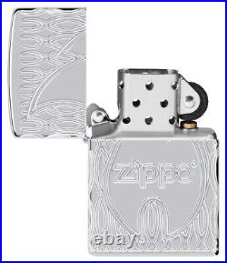 New ZIPPO Lighter BIG FLAME Exquisite All Round MULTICUT ARMOR High Polished