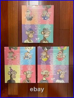 New and Sealed All Gone BAYC Bored Ape Yacht Club 3x Book Set Limited Edition