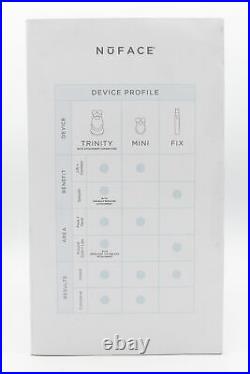 NuFACE Trinity Facial Toning Device WHITE Ex Display Damaged Box No Primer