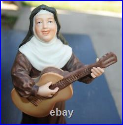 Nun Guitar Bell Omnia Optima Benedictine Museum Quality Limited Edition