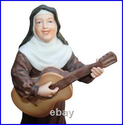 Nun Guitar Bell Omnia Optima Benedictine Museum Quality Limited Edition