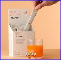 Nuskin Beauty Focus Collagen Plus 1BOX (30 SACHETS) 1Month Supply UK Seller