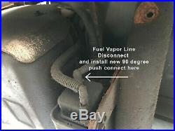 Nylon Fuel Return Vapor Line Kit 99-03 Chevrolet Silverado / GMC Sierra No FLEX
