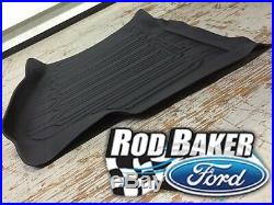 OEM NEW 15-18 Ford F-150 Crew Cab TRAY Floor Mat Kit BLACK Rubber All Weather