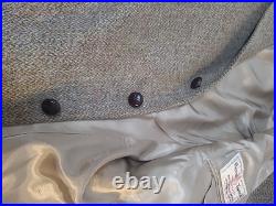 ORVIS Harris Tweed Scotland Sport Coat 100% New Wool Basketweave Heather 44R