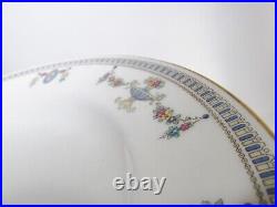 Old Lenox American Belleek Jeweled The Colonial 6 Dinner Plates