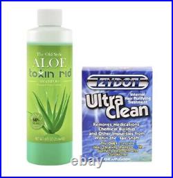 Old Style Aloe Toxin Rid Shampoo Detox Cleanse + Zydot Ultra Clean Free Shipping