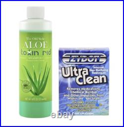 Old Style Aloe Toxin Rid Shampoo + Zydot Ultra Clean Pass Hair Follicle Test Now