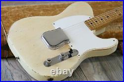 One Owner! Vintage 1957 Fender Esquire Blonce All Origanal + OHSC CLEAN