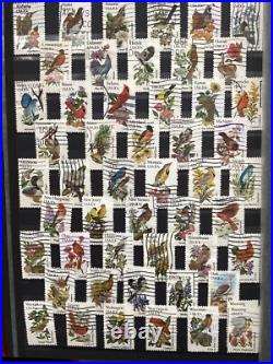 Over 1500 Different USA Stamps In 56 Page Stock Book In Good Condition