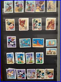 Over 1500 Different USA Stamps In 56 Page Stock Book In Good Condition