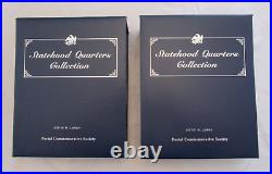 PCS Statehood Quarters Collection Vol 1 & 2 Complete 50 States + US Territories