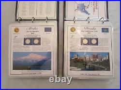 PCS Statehood Quarters Collection Vol 1 & 2 Complete 50 States + US Territories