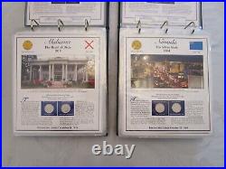 PCS Statehood Quarters Collection Vol 1 & 2 Complete 50 States + US Territories