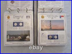 PCS Statehood Quarters Collection Vol 1 & 2 Complete 50 States + US Territories