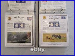 PCS Statehood Quarters Collection Vol 1 & 2 Complete 50 States + US Territories