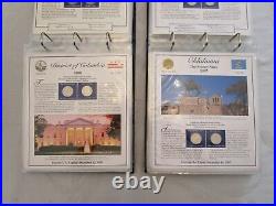 PCS Statehood Quarters Collection Vol 1 & 2 Complete 50 States + US Territories
