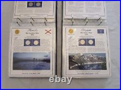 PCS Statehood Quarters Collection Vol 1 & 2 Complete 50 States + US Territories