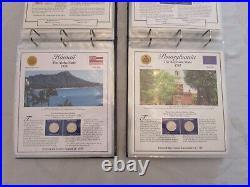 PCS Statehood Quarters Collection Vol 1 & 2 Complete 50 States + US Territories