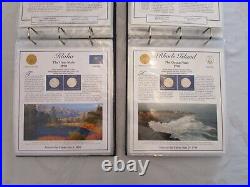 PCS Statehood Quarters Collection Vol 1 & 2 Complete 50 States + US Territories