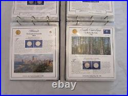 PCS Statehood Quarters Collection Vol 1 & 2 Complete 50 States + US Territories