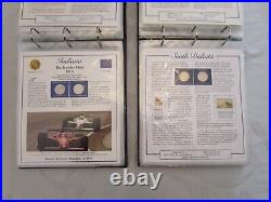 PCS Statehood Quarters Collection Vol 1 & 2 Complete 50 States + US Territories