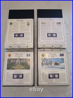PCS Statehood Quarters Collection Vol 1 & 2 Complete 50 States + US Territories