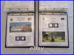 PCS Statehood Quarters Collection Vol 1 & 2 Complete 50 States + US Territories