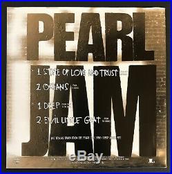 PEARL JAM 1990-1992 Boxed Set Promo Sampler 7 FULL SET OF ALL SIX COLORS! Rare