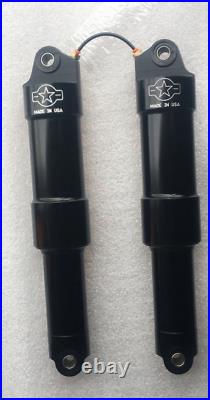 P-49 American Suspension Air Ride Suspension Rear Shocks Only Harley Touring All