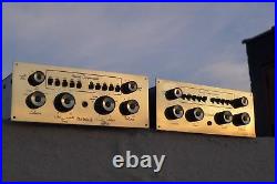 Pair McIntosh C8S C8 Tube PreAmp All Original (C4, C11, C20 & C22 era)